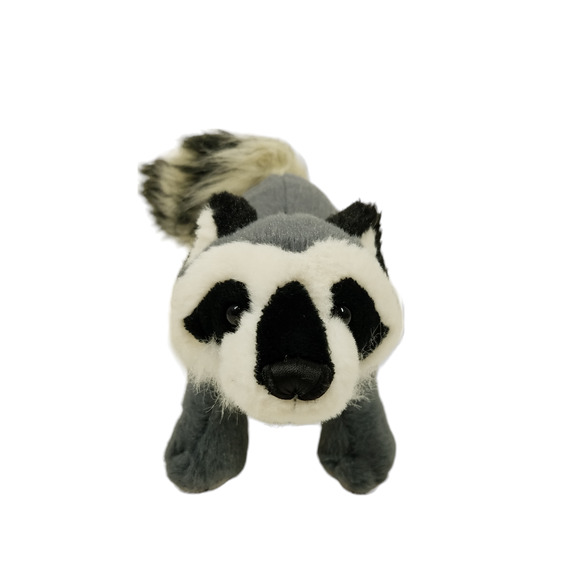 Ganz Bushy Tail Raccoon 7" Plush H11535 Gray Stuffed Animal Toy Realistic - Picture 2 of 11